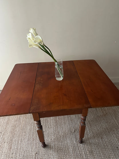 Cherry drop leaf table