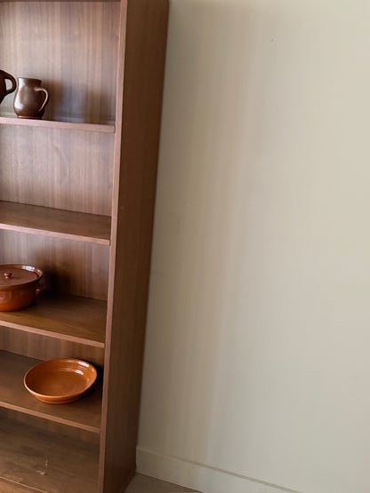 Walnut bookcase