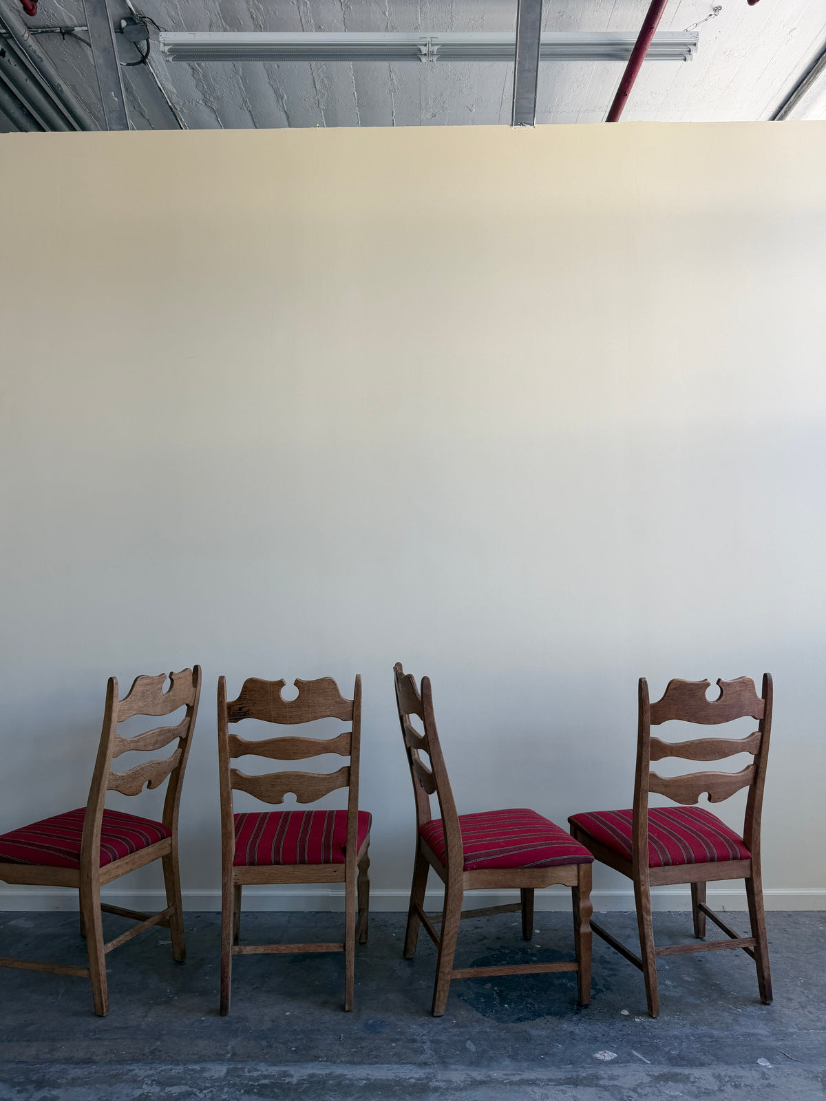 Henning Kjaernulf Oak dining chairs (Set of 4)
