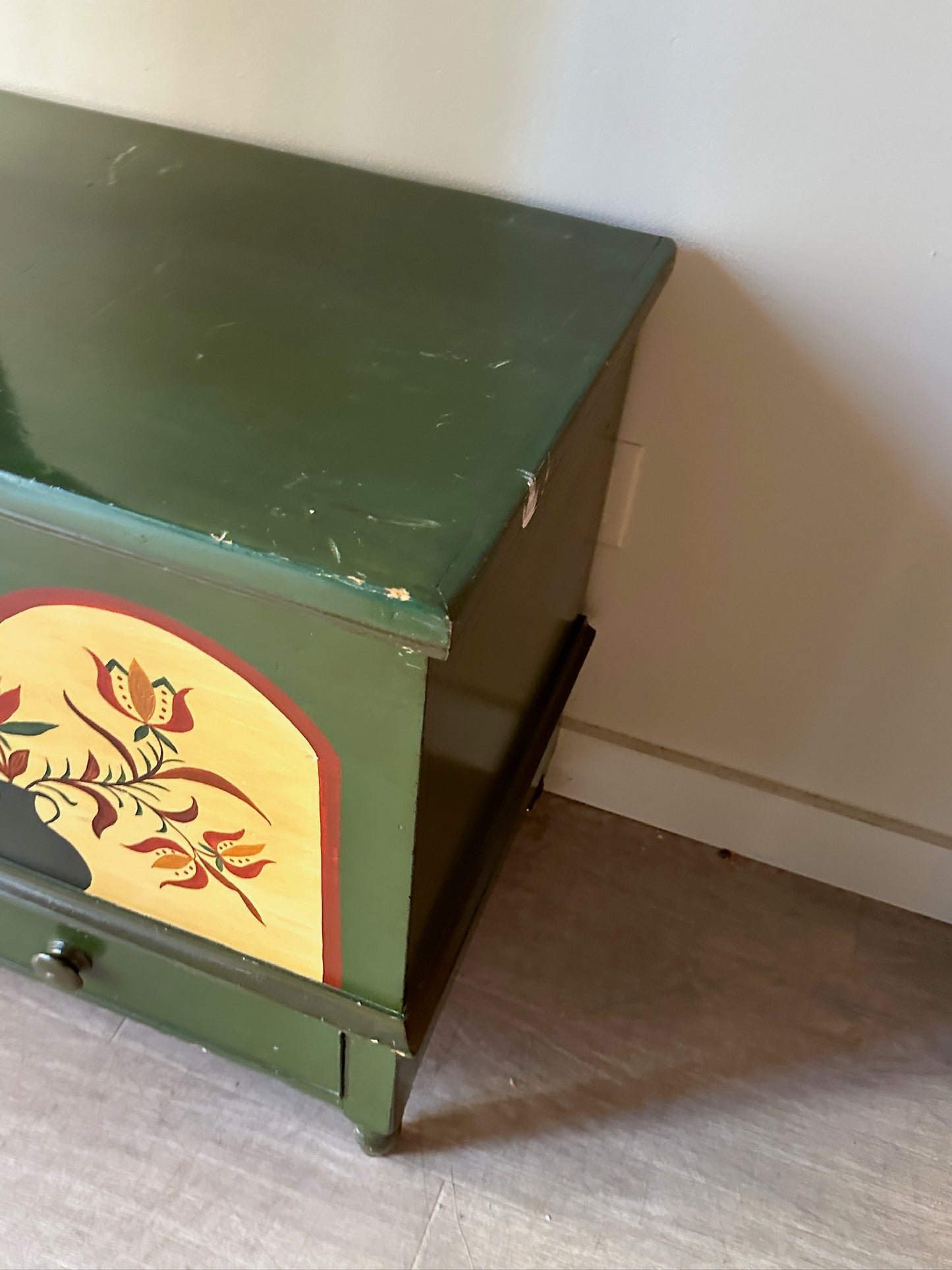 Pennsylvania painted chest