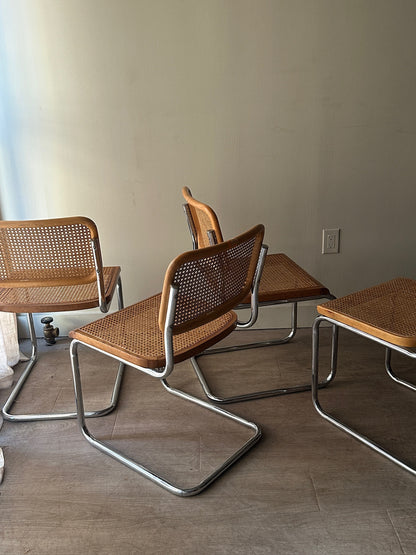 Cesca chairs. Sets of 2.