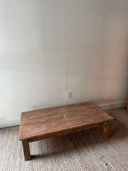 Distressed Pine Coffee Table