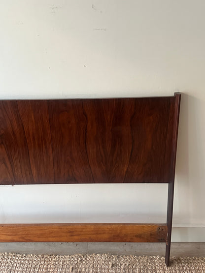 Queen rosewood headboard