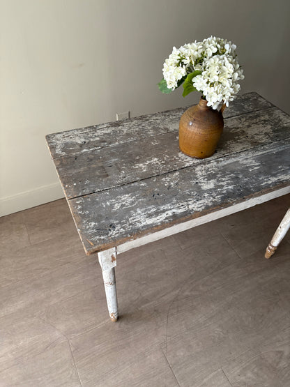 Sheraton white painted pine table