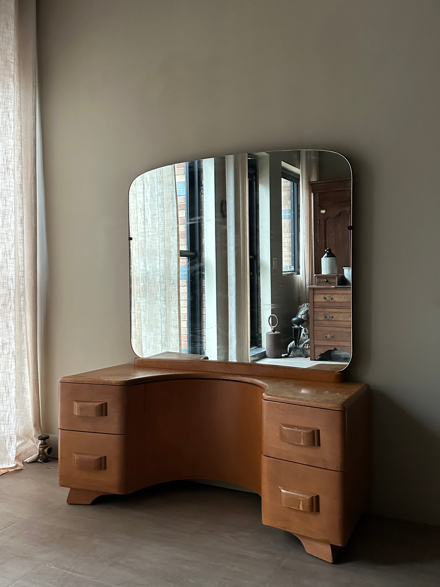 Haywood Wakefield maple vanity