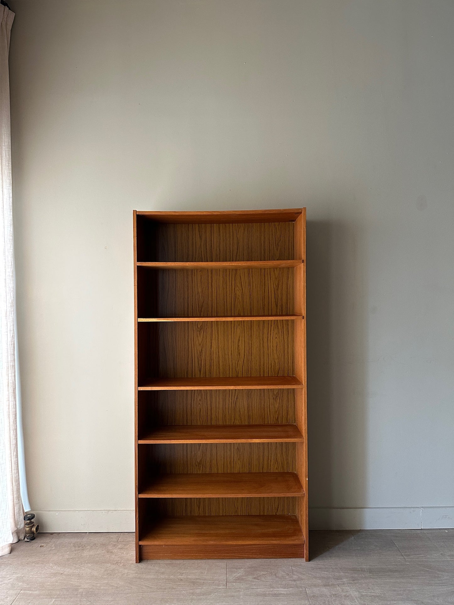 Teak bookshelf