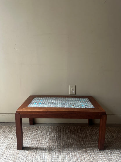 Italian tile coffee table