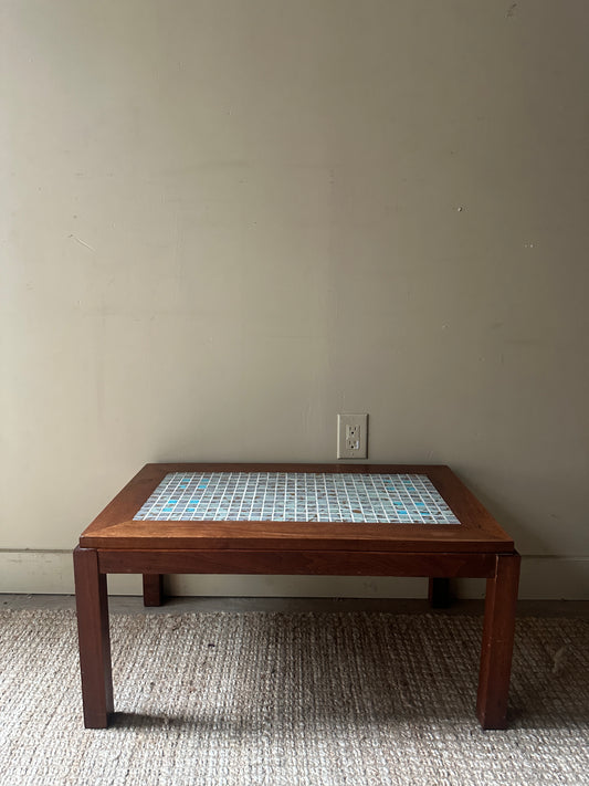Italian tile coffee table