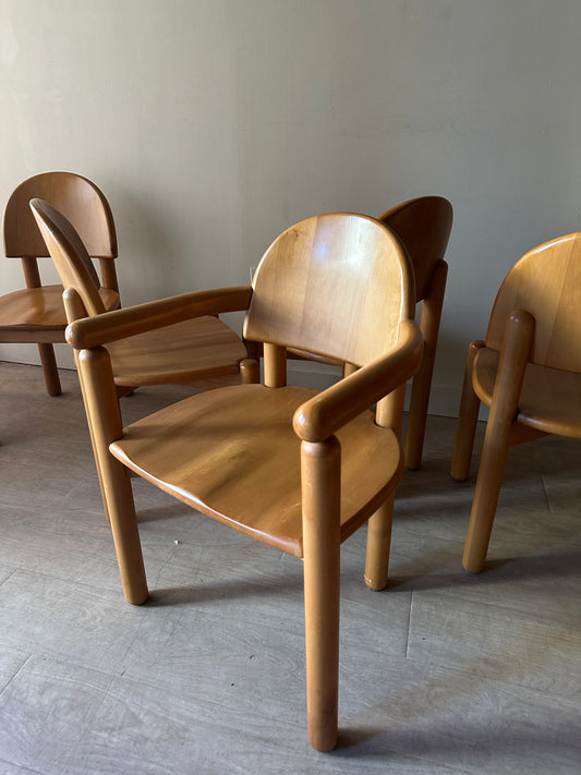 One arm Rainer Daumiller dining chair
