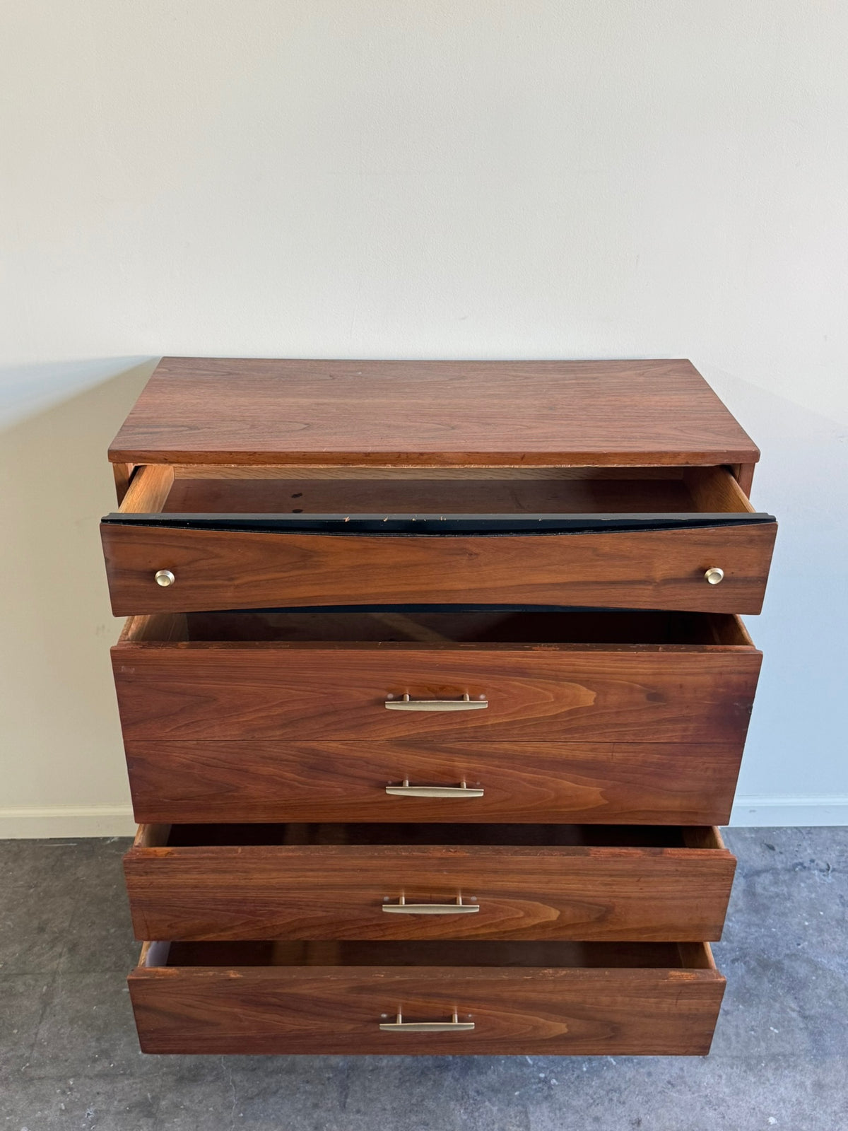 Bassett walnut dresser