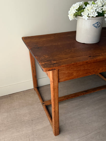 Pine work table