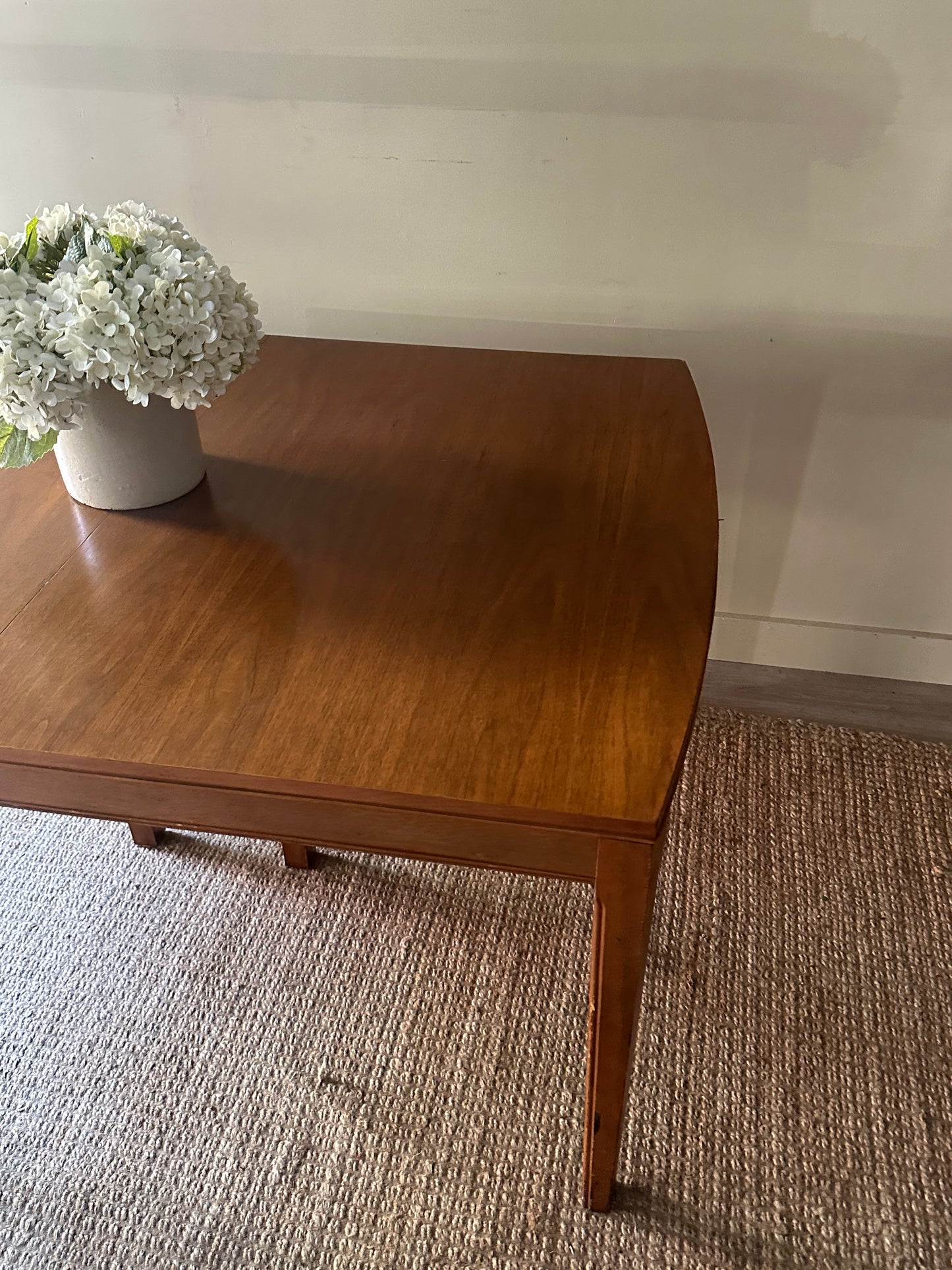 Walnut dining table
