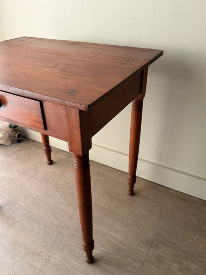 Pennsylvania Sheraton pine side table