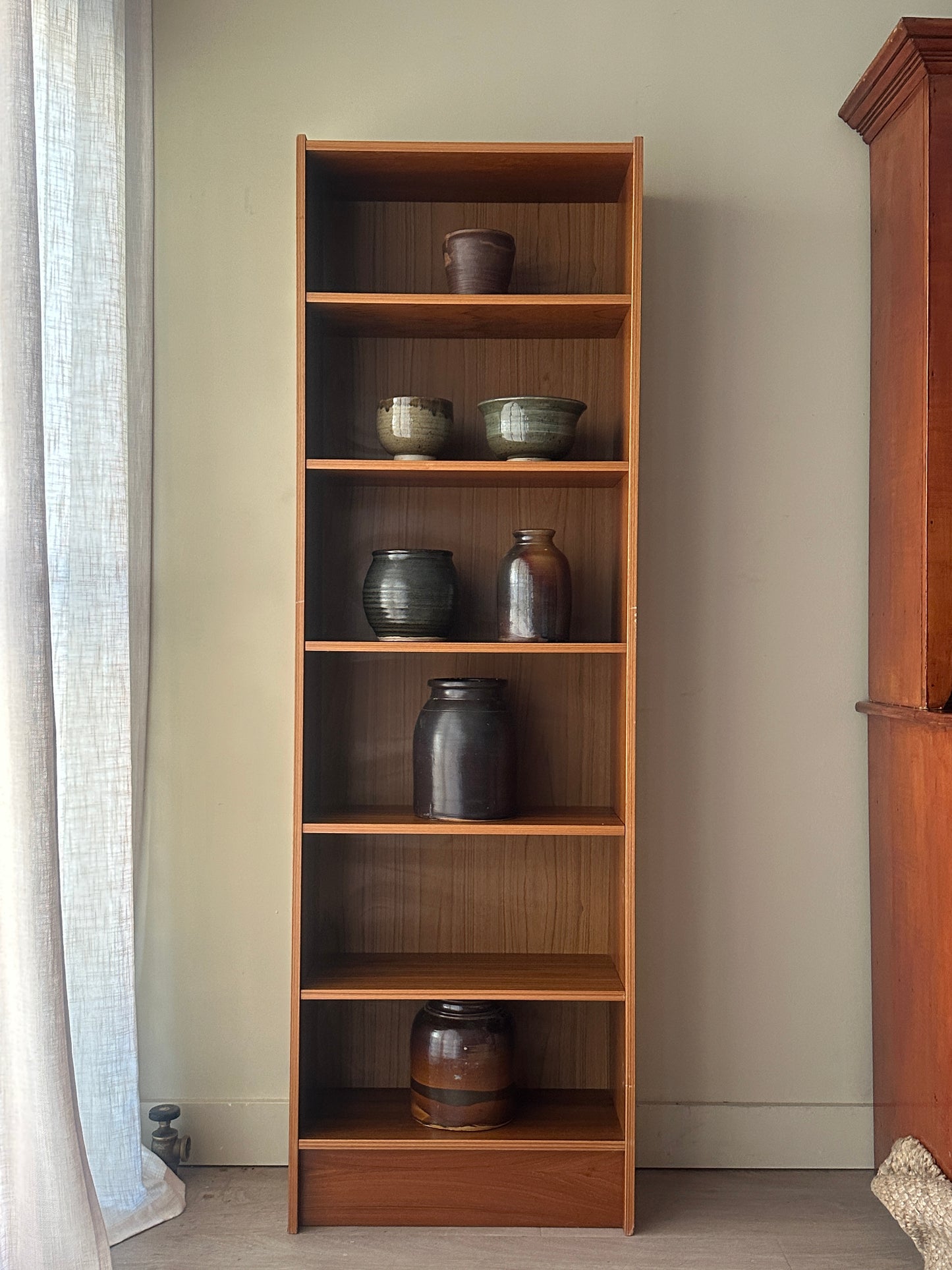 Danish teak shelf