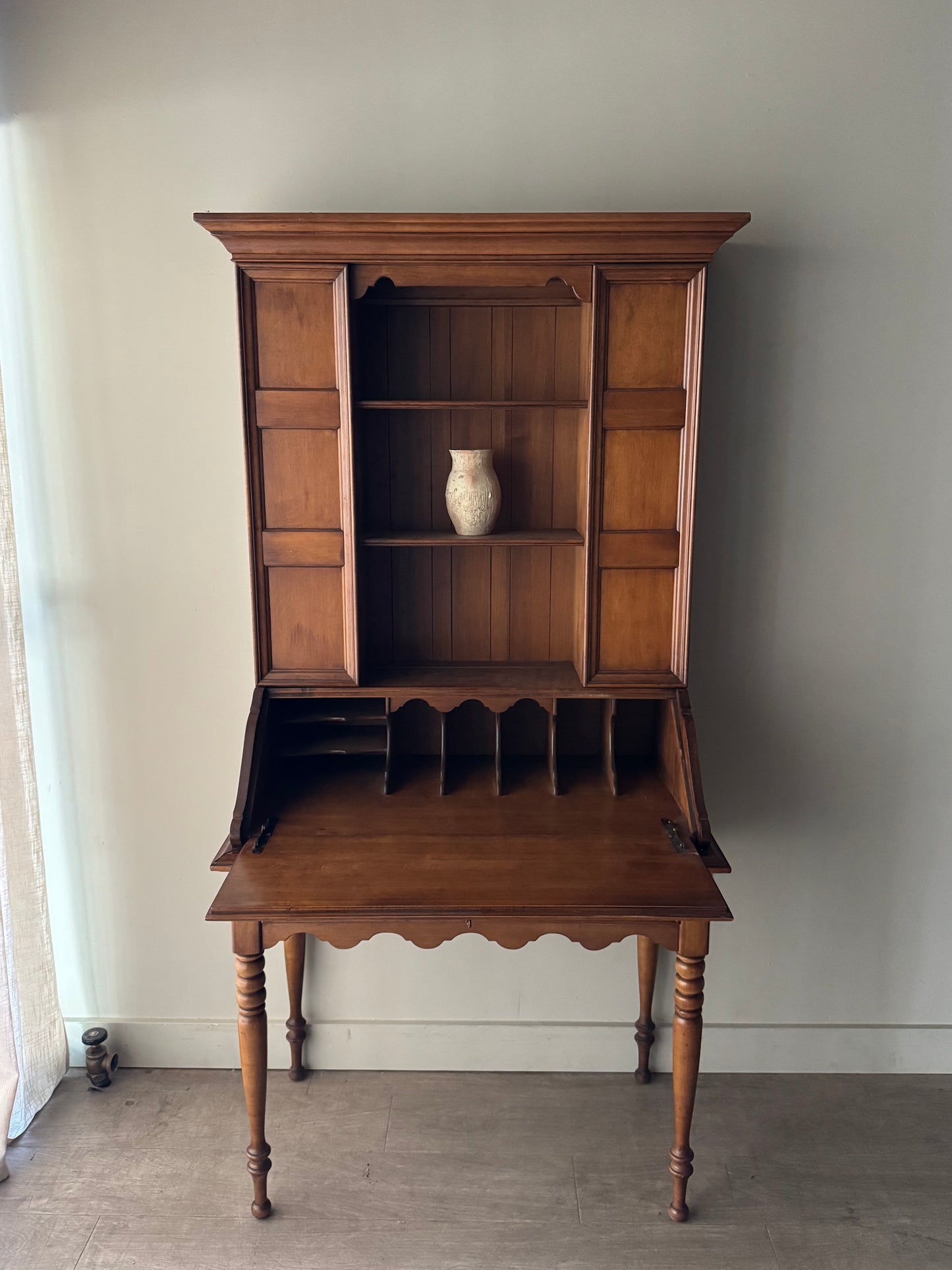 Maple secretary desk
