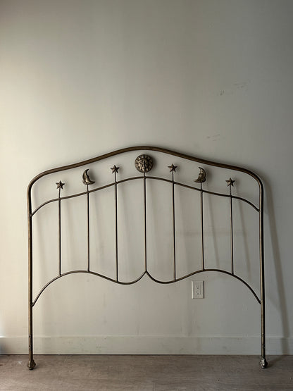 Metal headboard. Queen.