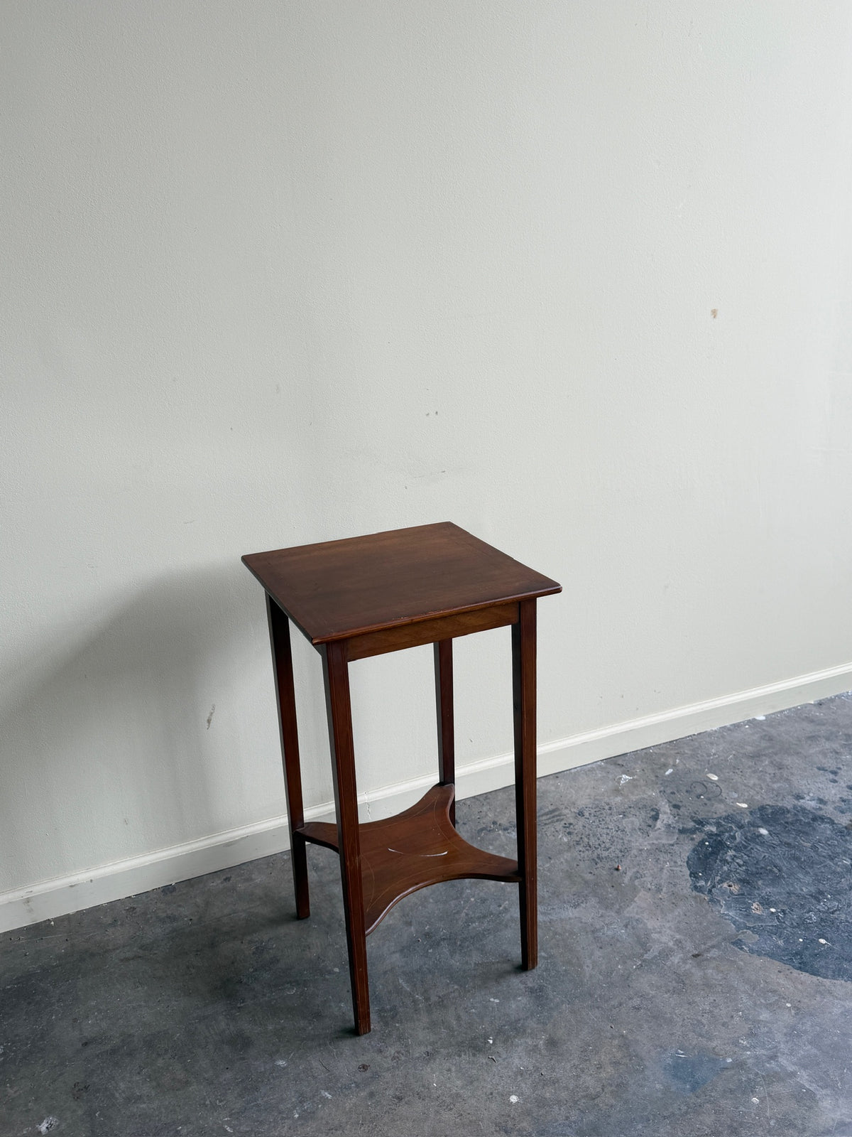 Mahogany side table