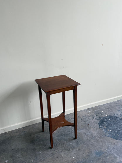 Mahogany side table