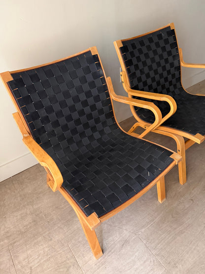 Finn Ostergaard Danish lounge chairs. Sold individually.
