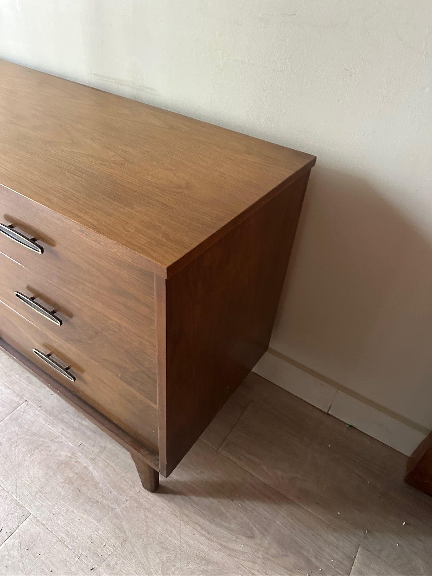 Walnut credenza