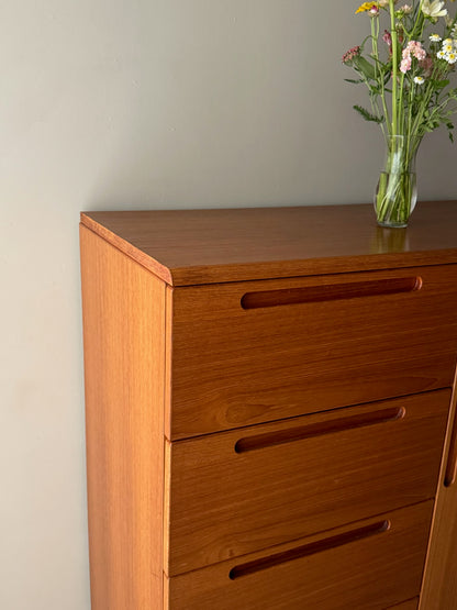 Danish teak side by side