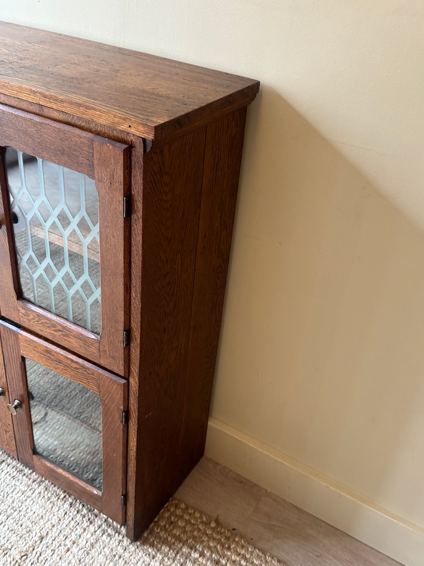 Small oak cabinet