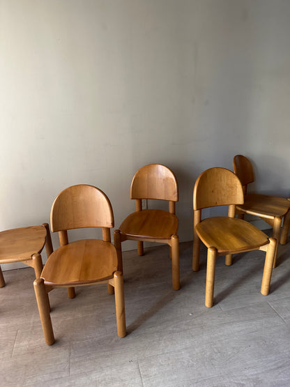 5 Rainer Daumiller chairs. Sold individually.