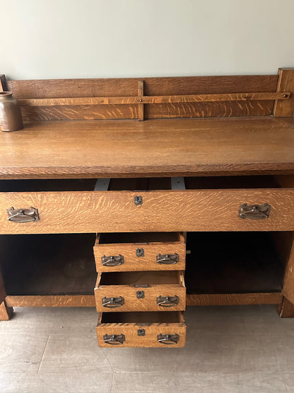 Arts & Crafts Mission Oak Sideboard