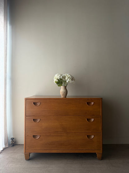 Oak 3 drawer dresser