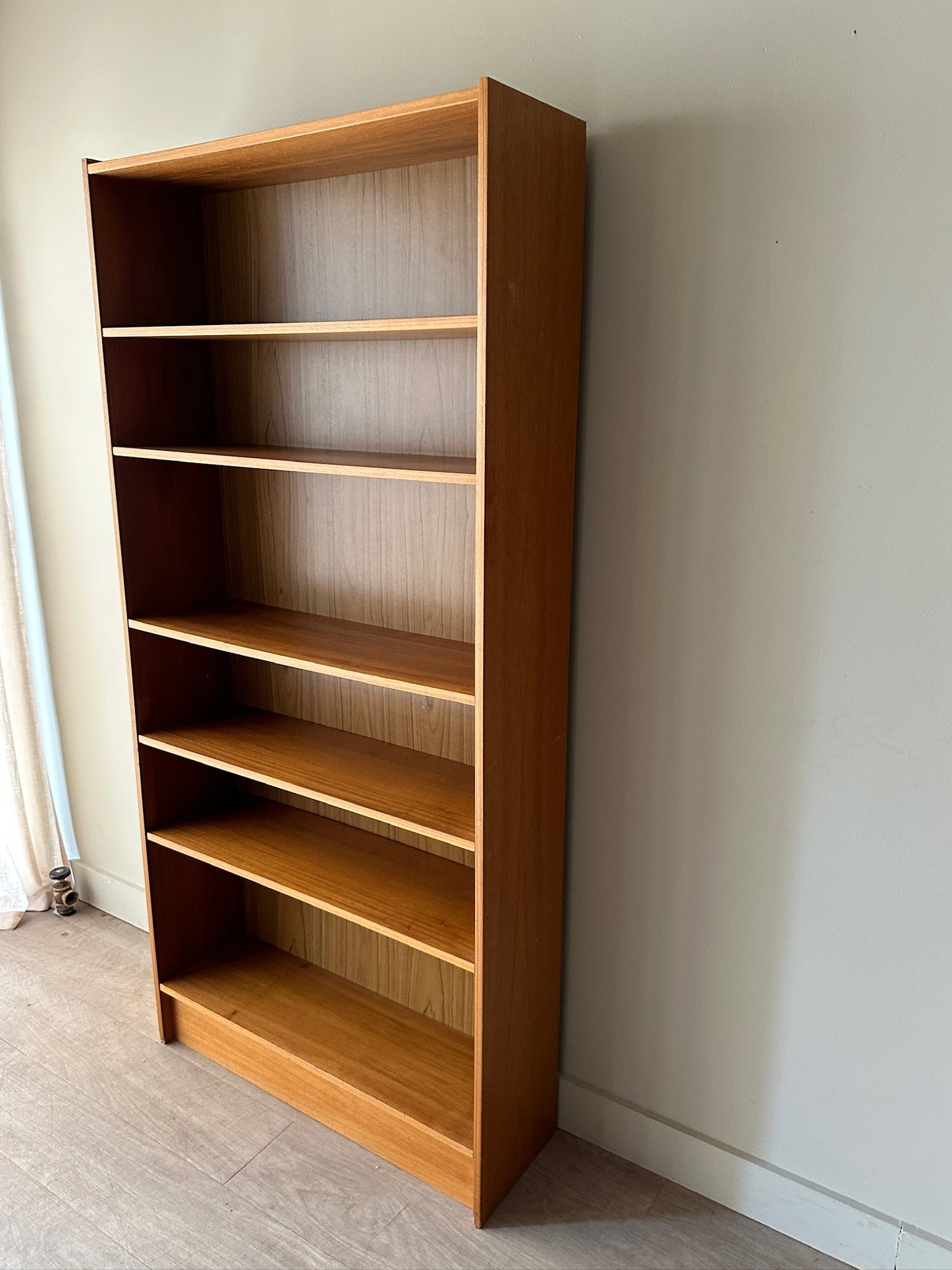 Teak bookshelf
