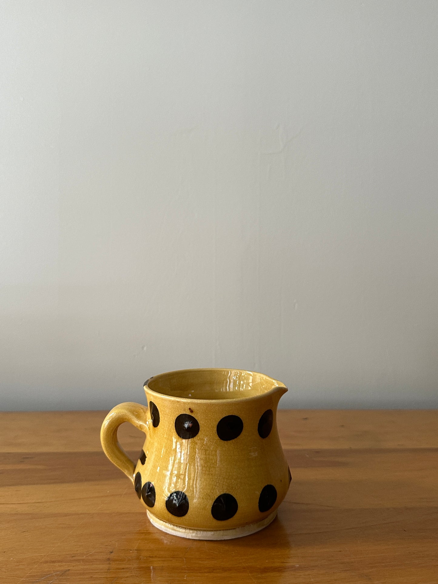 Polka dot pitcher