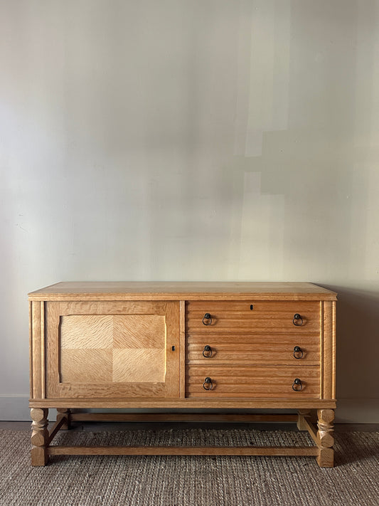 Danish white oak cabinet