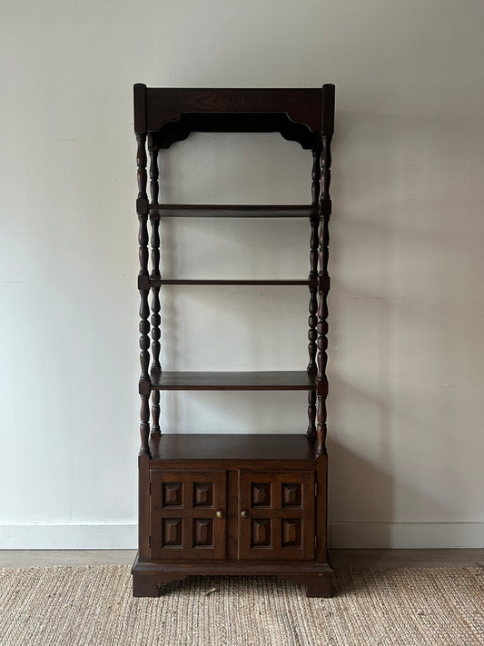 Dark oak shelf