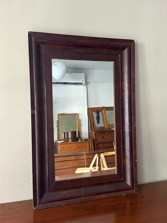 Mahogany mirror