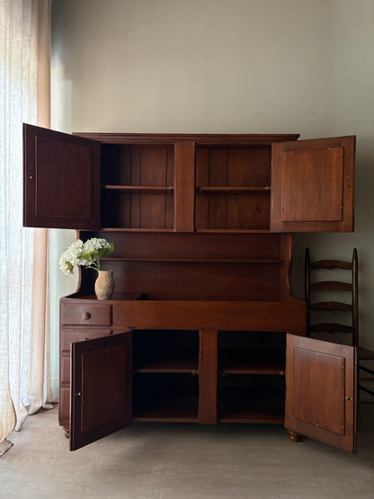 Pennsylvania Federal cherry high back dry sink