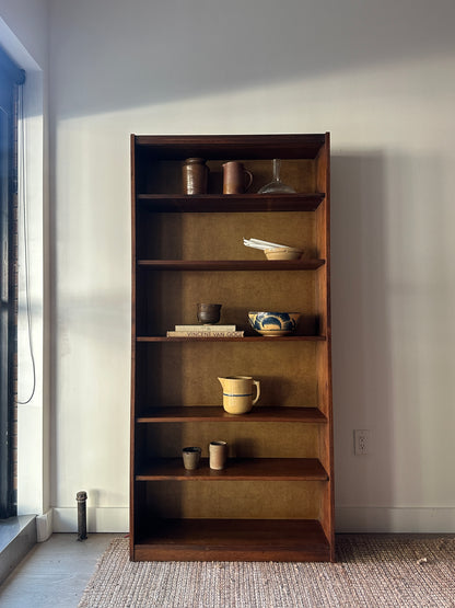 Walnut shelves