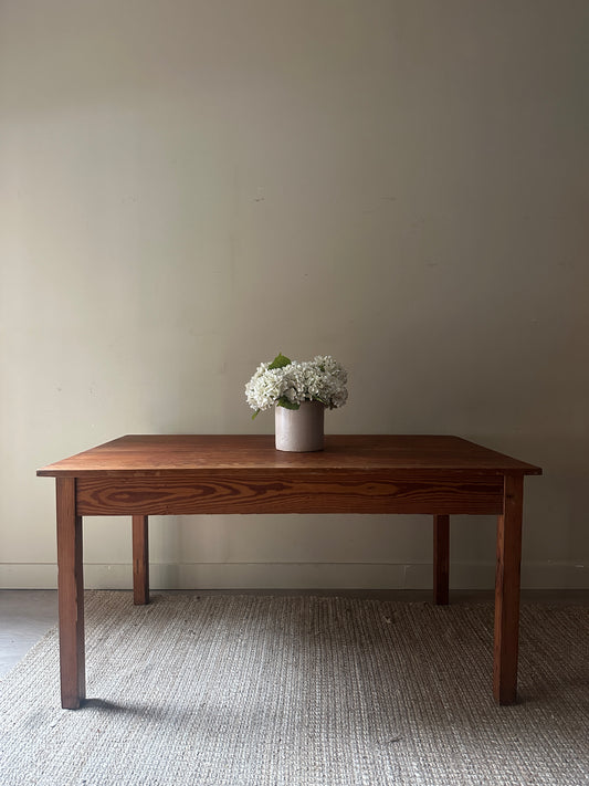 Pine dining table