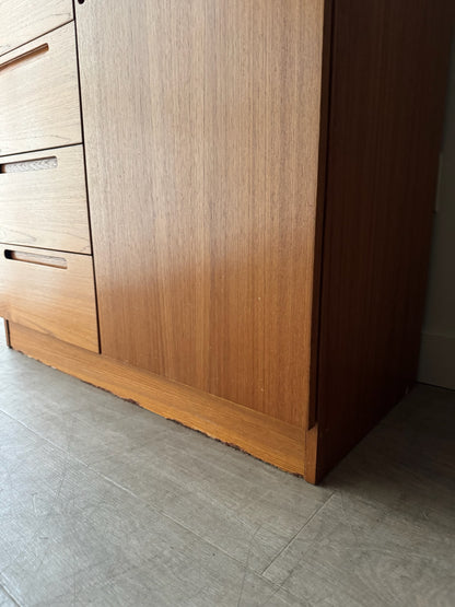 Danish teak side by side