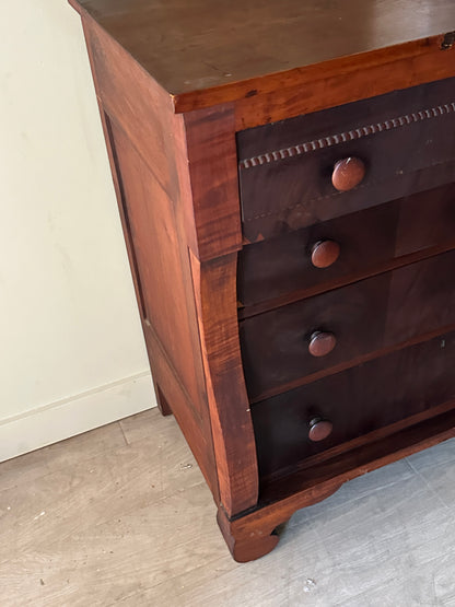 Walnut empire dresser