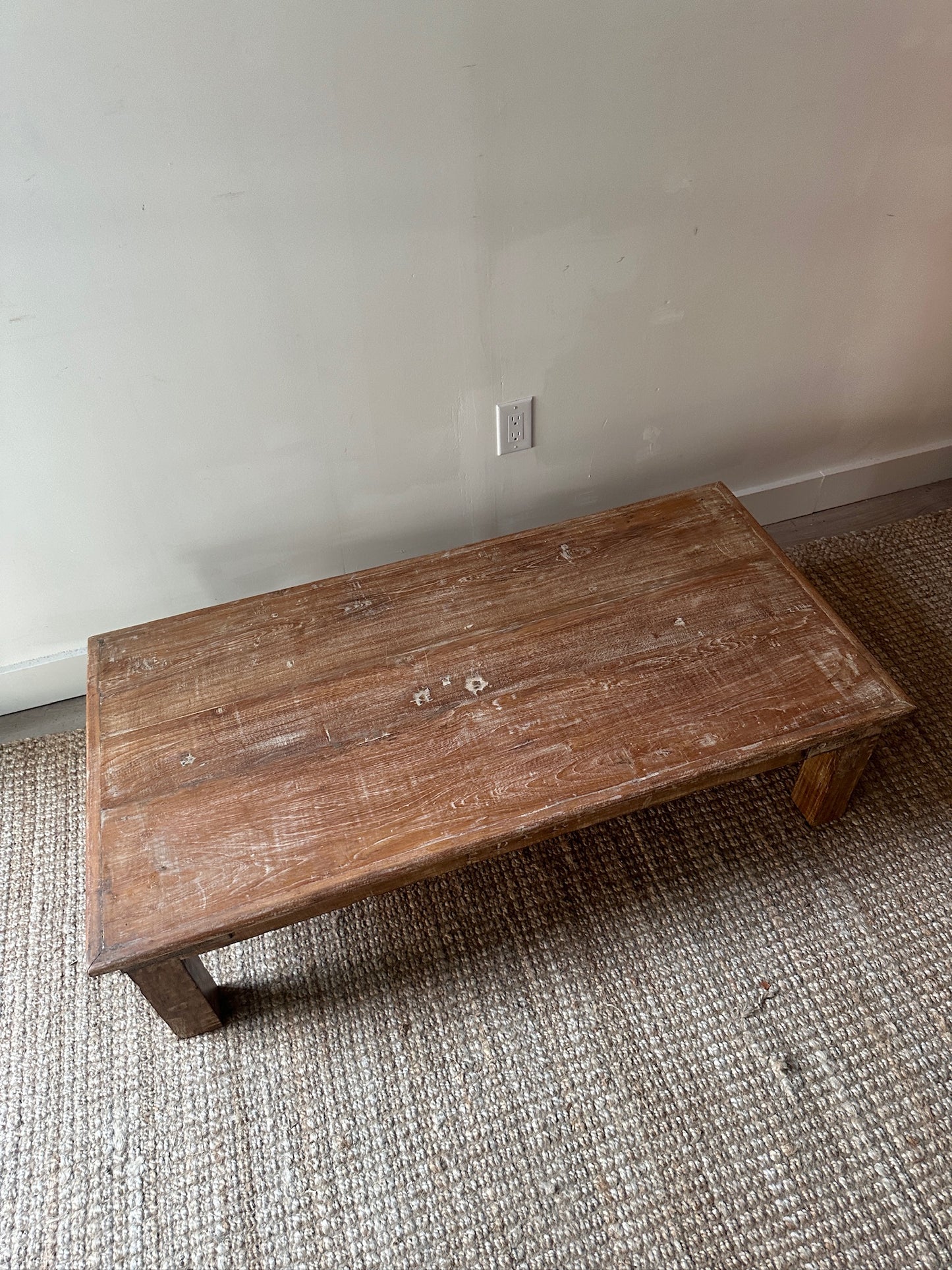 Distressed Pine Coffee Table