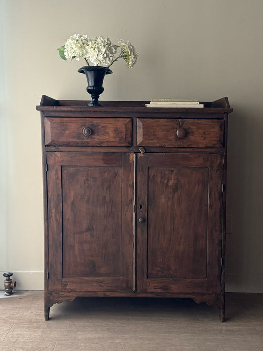 Pennsylvania Federal pine jelly cupboard