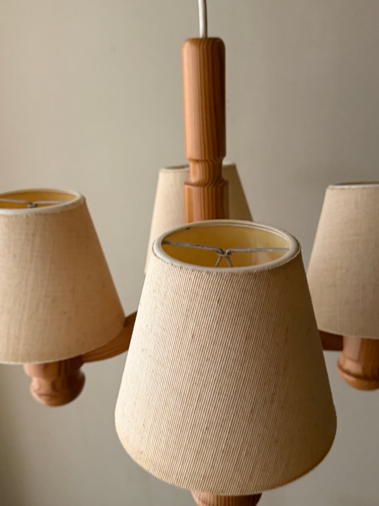 Swedish pine pendant light