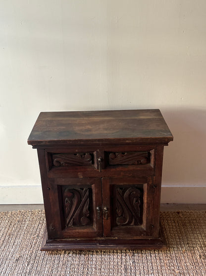 Oak side table