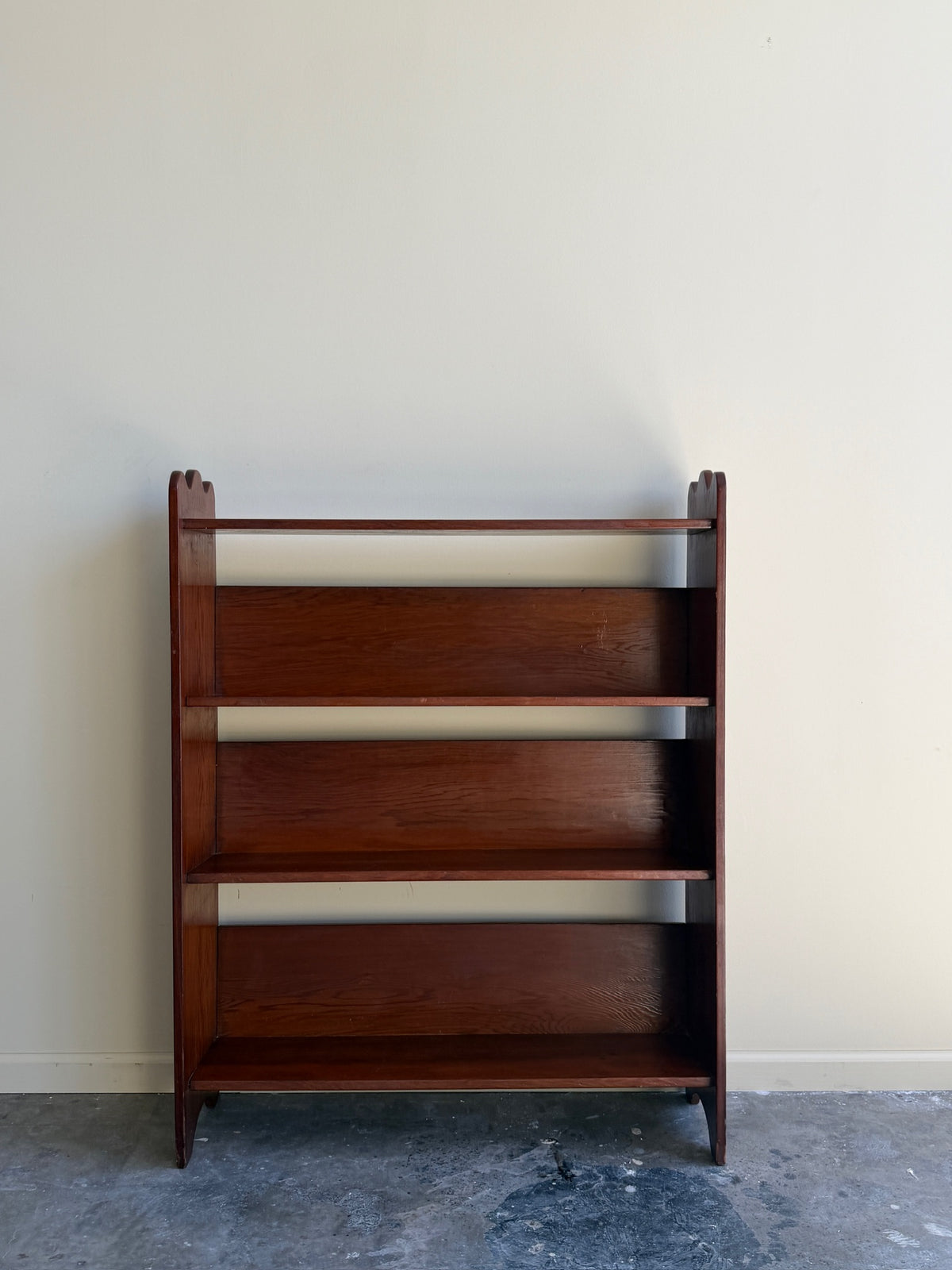 Eastern Shore yellow pine bookshelf
