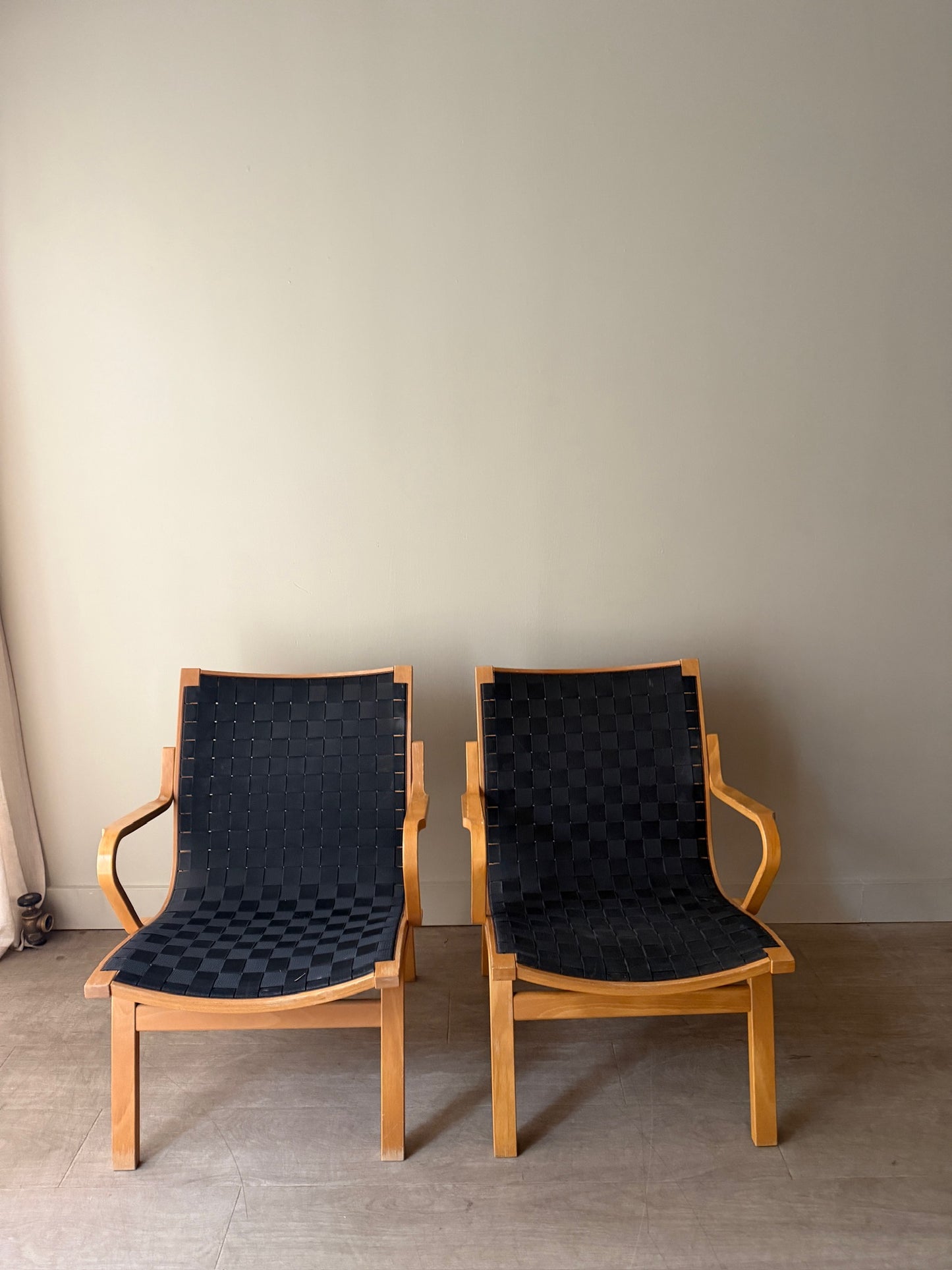 Finn Ostergaard Danish lounge chairs. Sold individually.