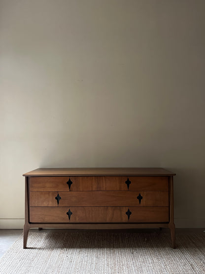 United walnut credenza