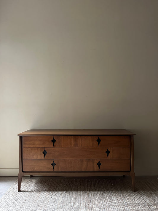United walnut credenza