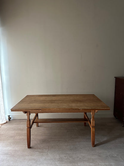 Kjaernulf style Danish oak dining table