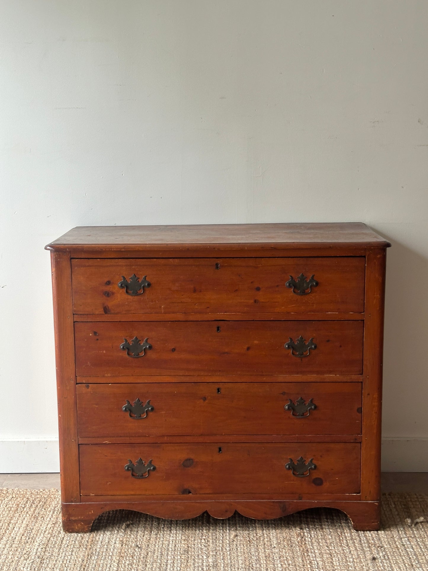 19th c. pine dresser