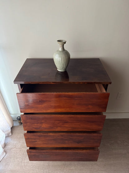 Stained pine dresser